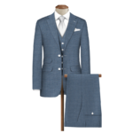 Raymond Luxurious Unstitched Polywool Trousers & Suiting Fabric Denim Blue - 997205