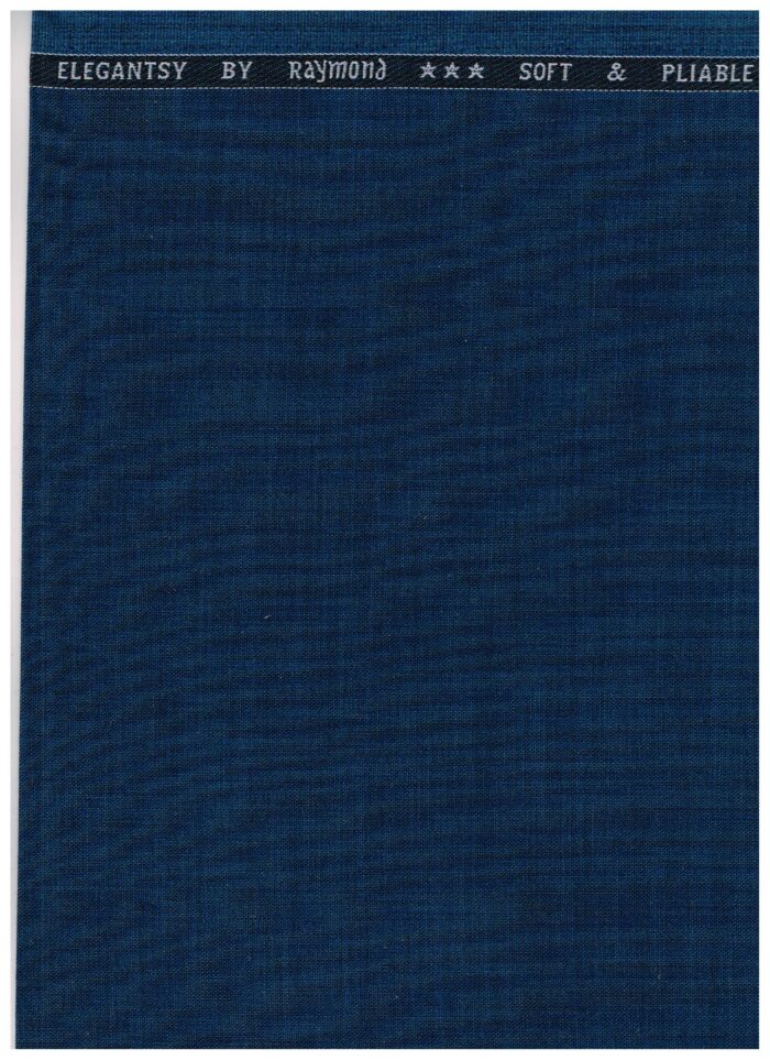 Raymond Blue Polyviscose Suiting fabric