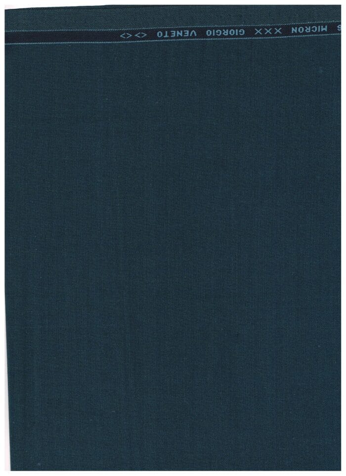 Indigo Dye Blue Giorgio Veneto 150's Italian Polywool suiting Fabric