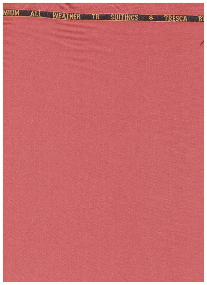 Arvind Carrot Red Polyviscose Suiting Fabric
