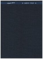 Mafatlal Dark Slate Blue Polywool Suiting Fabric