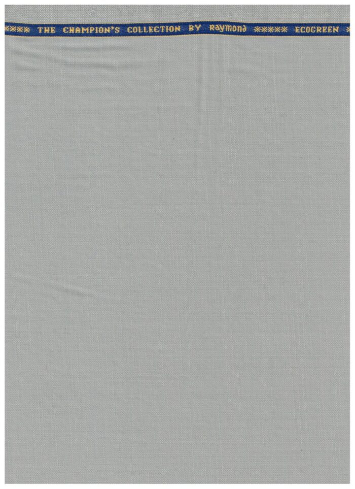 Raymond Grey Polywool Suiting Fabric