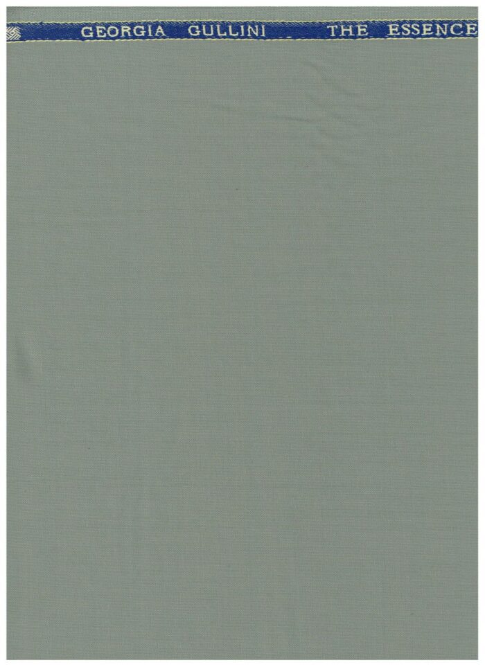 Georgio Gullini Laurel Green Polywool Super 100's Suiting Fabric