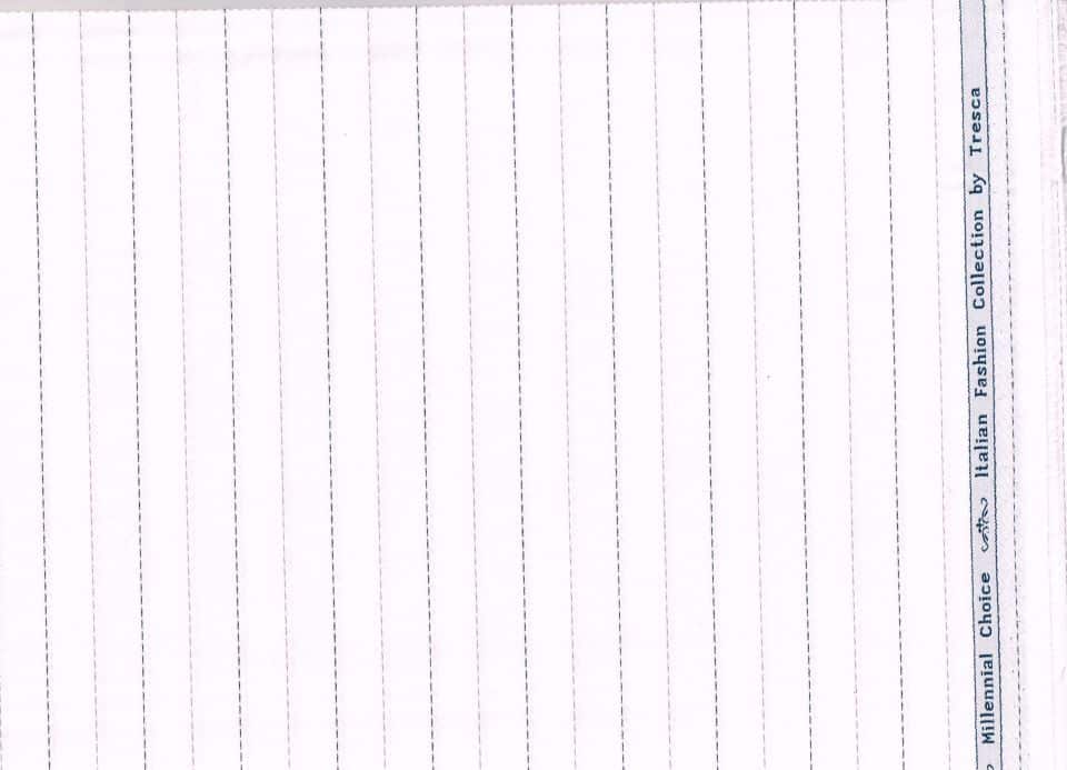 Arvind White Tresca Cotton Checks Shirting Fabric